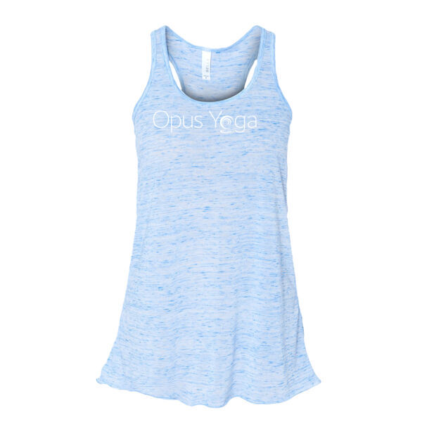 Opus Yoga Printed - Women's Flowy Racerback Tank Thumbnail