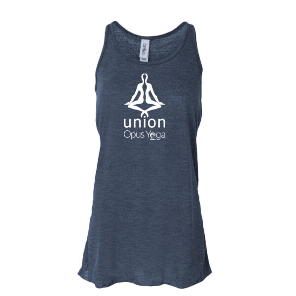 Union Yoga Printed - Women's Flowy Racerback Tank Thumbnail