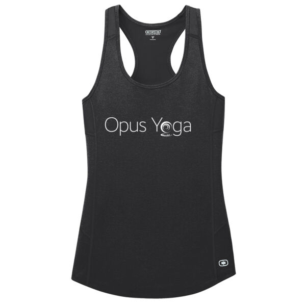 Independent Trading Co. Opus Yoga Printed - Ladies Racerback Pulse Tank Thumbnail