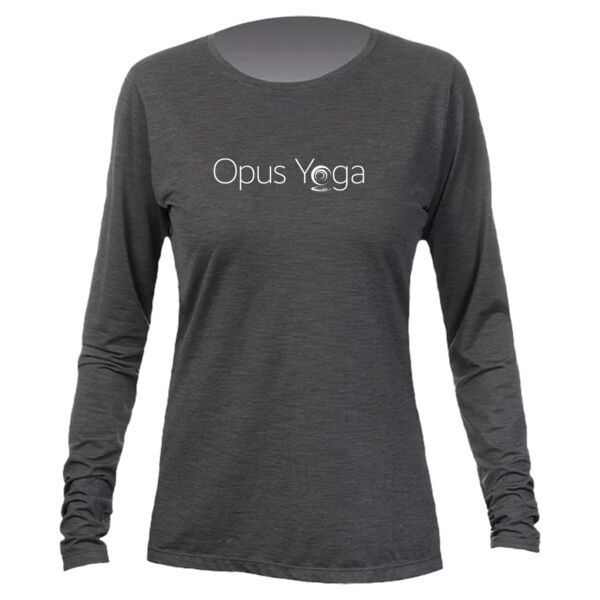 Independent Trading Co. Opus Yoga Printed - Women's Breeze Tech Long Sleeve T-Shirt Thumbnail