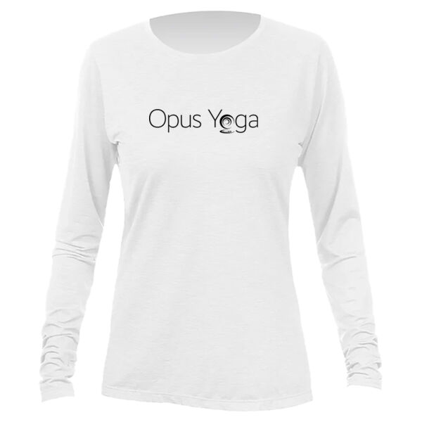 Independent Trading Co. Opus Yoga Printed - Women's Breeze Tech Long Sleeve T-Shirt Thumbnail