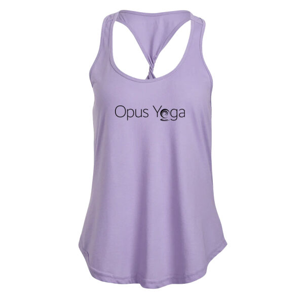 Opus Yoga Printed - Women's Twistback Tank Top Thumbnail